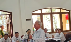 Bị cáo Lê Viết Hưng ,cựu Giám đốc Sở TN-MT tỉnh Đồng Nai