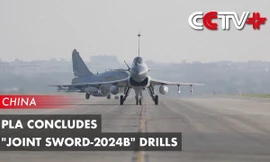 Trung Quốc tổ chức tập trận “Liên hợp lợi kiếm 2024B” quanh đảo Đài Loan hôm 14/10. Ngày 22/10, Trung Quốc tập trận bắn đạn thật ngoài khơi tỉnh Phúc Kiến, đối diện đảo này. Ảnh: CCTV