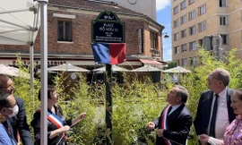 Lễ đặt tên Đỗ Hữu Vị cho một Quảng trường ở Paris 
