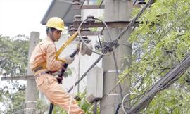 Tại EVN, có đơn vị thành viên, lương của người lao động cao hơn lương người quản lý. Ảnh minh họa: Như Ý