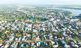 Huyện Ea Kar nhìn từ trên cao