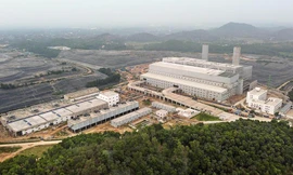 Dự kiến khi hoàn thành, nhà máy điện rác sẽ xử lý được khoảng 70% lượng rác thải sinh hoạt tại Thủ đô. Ảnh: Hoàng Mạnh Thắng