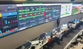 Bên trong Trung tâm điều hành và kiểm soát Aspire, nơi đảm bảo an toàn cho World Cup. Ảnh: Telegraph