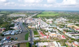 Phấn đấu đến năm 2030, huyện Giồng Riềng trở thành huyện đạt chuẩn nông thôn mới nâng cao Ảnh: Nhật Huy