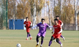 Các học trò của HLV Park Hang-seo cần thể hiện một lối chơi nhuần nhuyễn hơn so với trận đầu ra quân. Ảnh: Anh Ðoàn