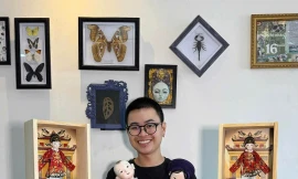 Bùi Thịnh Đa trong thế giới búp bê của mình