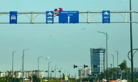 Một góc Khu đô thị mới Thủ Thiêm. Ảnh: Duy Quang