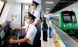 Đường sắt đô thị vận chuyển an toàn hơn 31,6 triệu khách 