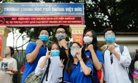 Thí sinh ở Hà Nội thi tốt nghiệp THPT năm 2020. Ảnh: Như Ý