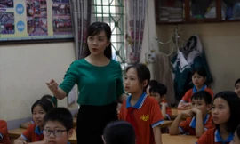 Một tiết học của học sinh Tiểu học. Ảnh: NGHIÊM HUÊ