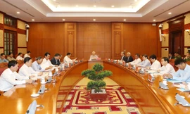 Những phiên họp của Ban Chỉ đạo T.Ư về PCTN đã góp phần đẩy nhanh tiến độ xử lý các vụ án, vụ việc tham nhũng phức tạp được dư luận xã hội quan tâm. Ảnh: T.H