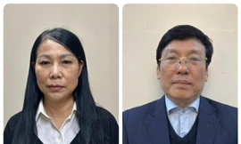 Cựu Bí thư tỉnh ủy Vĩnh Phúc Hoàng Thị Thúy Lan và cựu Chủ tịch UBND tỉnh Vĩnh Phúc Lê Duy Thành