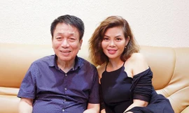 Ngọc Anh và nhạc sỹ Phú Quang 