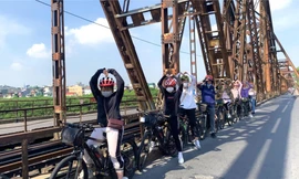 Tua du lịch xe đạp quanh Hà Nội đang được doanh nghiệp đề xuất triển khai