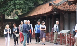 Trong tháng 9/2023, Việt Nam đón trên 1 triệu lượt khách quốc tế..Ảnh: NHƯ Ý