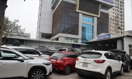 Người dân khổ vì đăng kiểm cuối năm do nhiều trung tâm đóng cửa vì sai phạm. Ảnh: Hoàng Mạnh Thắng