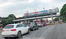 Tổng cục Ðường bộ đề xuất dời trạm thu phí Bắc Thăng Long - Nội Bài về đúng tuyến BOT tránh TP.Vĩnh Yên (Vĩnh Phúc). Ảnh: TP