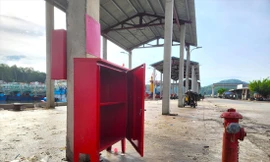 Hệ thống chữa cháy nhưng không có thiết bị bên trong