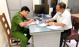 Ông Tất Thành Cang tại thời điểm bị khởi tố bị can