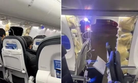 Khách gốc Việt kể phút kinh hãi suýt rơi khỏi máy bay bị bung cửa trên không