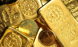 Giá vàng thế giới đột ngột giảm