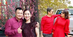 Nghệ sĩ Tự Long, Chí Trung tung ảnh tình tứ bên bạn đời