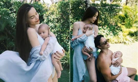 Mẹ 3 con Hồ Ngọc Hà mặc áo tắm gợi cảm