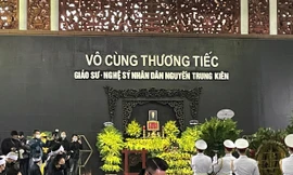 NSND Trung Kiên hưởng thọ 82 tuổi.