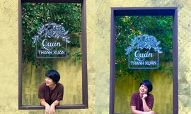 Diễm Quỳnh thả dáng bên 'Quán thanh xuân' khoe sắc vóc tươi trẻ