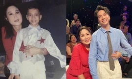 Bức ảnh xưa và nay của NSND Hồng Vân và Sơn Thạch gây 'sốt' mạng xã hội