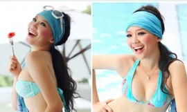 Tóc Tiên tung ảnh lần đầu mặc bikini gợi cảm 13 năm trước 