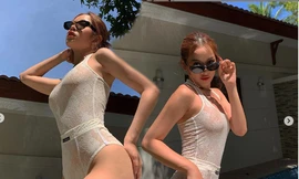 Chi Pu diện body suit mỏng tang, khoe vẻ sexy 'bỏng rẫy' 