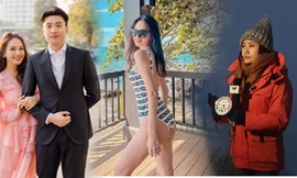 Mẹ bầu Bảo Thanh rạng rỡ sánh đôi bên Quốc Trường, Hương Giang tung ảnh nóng bỏng 