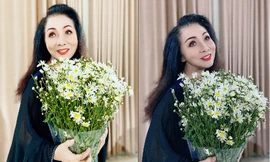 NSND Bạch Tuyết trẻ đẹp ngỡ ngàng ở tuổi 77 