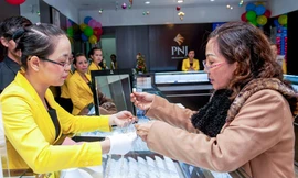 Cổ phiếu PNJ chịu áp lực giảm giá.