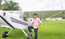 Chinh phục vũ trụ là niềm mơ ước từ nhỏ của Quốc Anh. 