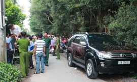 Hiện trường vụ án mạng. Ảnh: Đỗ Trường/ Thanh Niên