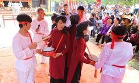 Hát Xoan cổ tại Hùng Vương tổ miếu