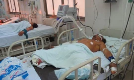 Ông Sổ bị cắt cụt cả hai chân.