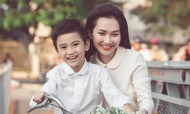 Diễn viên Kim Hiền: Không khóc trước mặt con