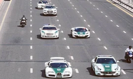 Theo cảnh sát Dubai, việc họ được trang bị dàn siêu xe "khủng" là nhằm tuần tra trên đường cao tốc...