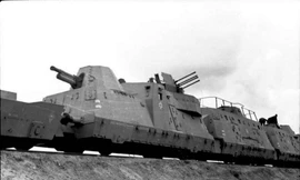 Một tàu bọc thép của phát xít Đức. Ảnh: Zwirner/Bundesarchiv.