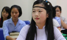 Những thí sinh xinh đẹp dự thi làm giáo viên mầm non