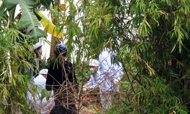 Công an tỉnh Hải Dương tiến hành khám nghiệm tử thi.