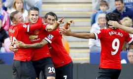 Van Persie (20) và Falcao (9) đều không còn gắn bó với M.U sau mùa giải 2014/15.