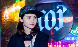 Cô gái 9X khiến nhiều người ngạc nhiên khi bất ngờ chuyển hướng sang DJ. Ảnh: NVCC.