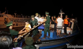 280 du khách từ đảo Cô Tô về đất liền an toàn