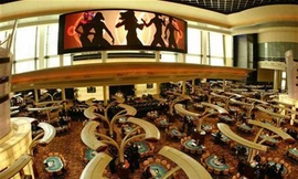 Bên trong casino Sands China ở Macau.