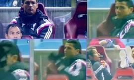 Hành động kỳ quặc của CR7 khi bị ngồi dự bị
