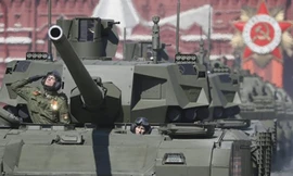 Siêu tăng chiến đấu chủ lực T-14 Armata của Quân đội Nga. 
